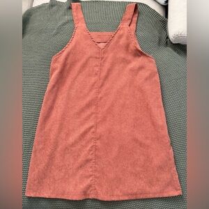 Rust Sleeveless Dress